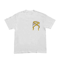 "CAUTION" LIGHTNING ARC LOGO TEE