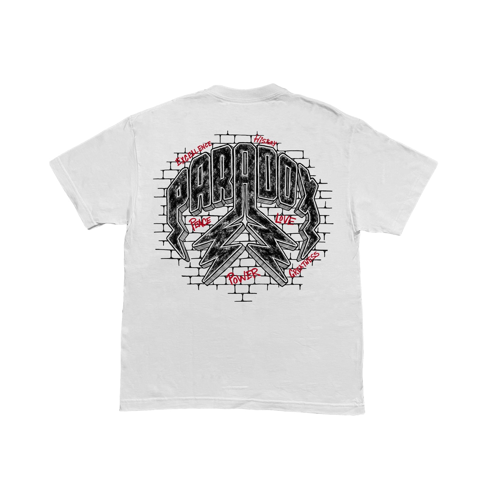 BHM HIP-HOP LEGENDS SKETCH TEE (WHITE)