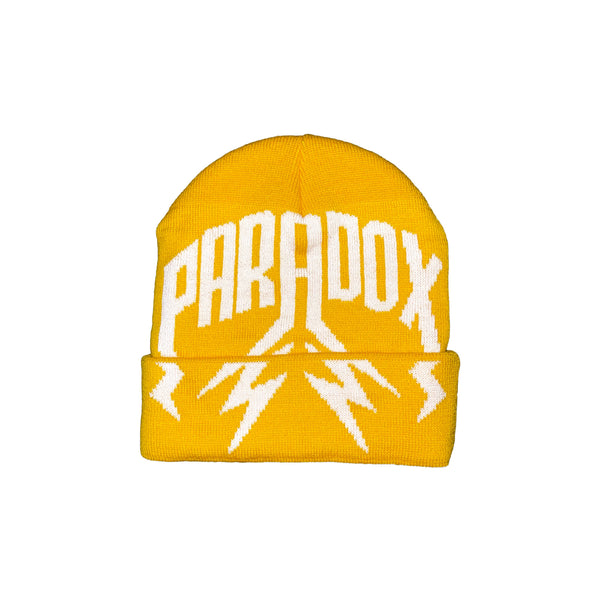 LIGHTNING ARC LOGO BEANIE - FOLD (YELLOW)