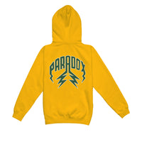 "BRAZIL" LIGHTNING ARC LOGO HOODIE (YELLOW GOLD)